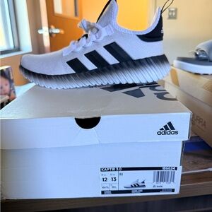 Adidas mens Sneakers - White and Black